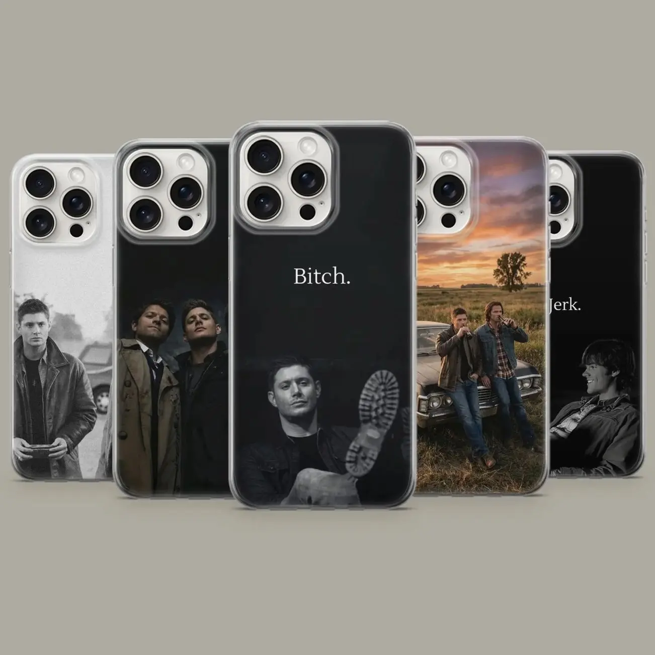 Supernatural Phone Case Dean Sam Impala Cover for iPhone  Samsung series, gift for fans