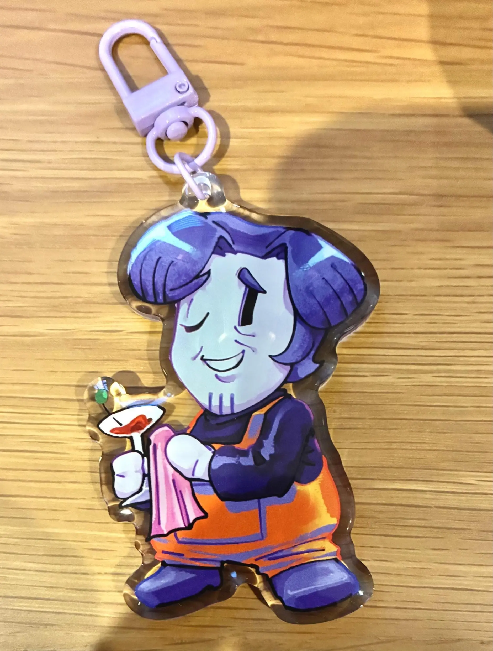 Deltarune Chapter 3 & 4 Keychains, Ramb, Tenna, Mike, Lanino