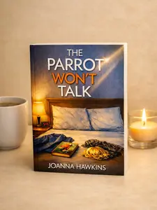 The Parrot won't talk - Novel by Joanna Hawkins - Book