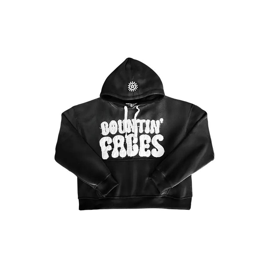 KTP Sun-faded Hoodie in Black