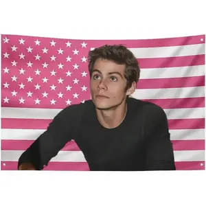 Funny American Dylan O'Brien Art Polyester Tapestry - Smooth, High-Quality Print, Lightweight Decorative Wall Hanging for Living Room, Bedroom Home Decor with Summer Vibes