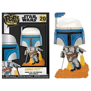 Star Wars 3 inch Funko POP Pin | Jango Fett