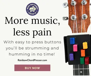 Anyone Can Uke: Rainbow Ukulele Chord Presser