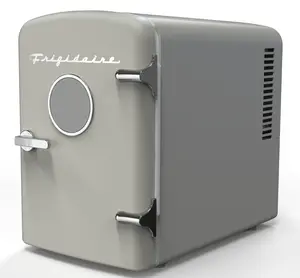 Frigidaire Retro Moonbeam Mini Fridge Cooler, 6 Can, 4L Capacity