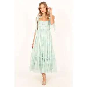 Floret Midi Dress - Sage