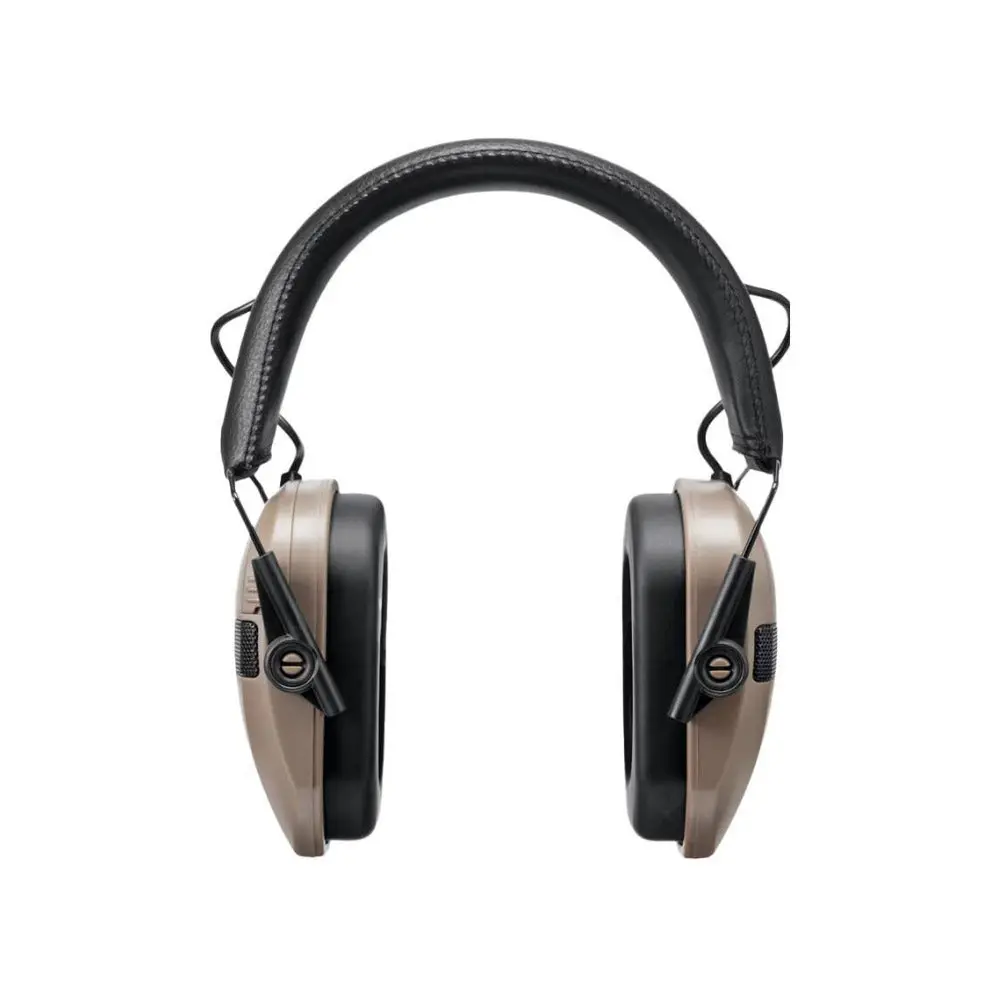 Walker's Razor Junior Compact Over-Ear Electronic Hearing Protection Muff for Youth, Low Profile, Ideal for Shooting Range (FDE)