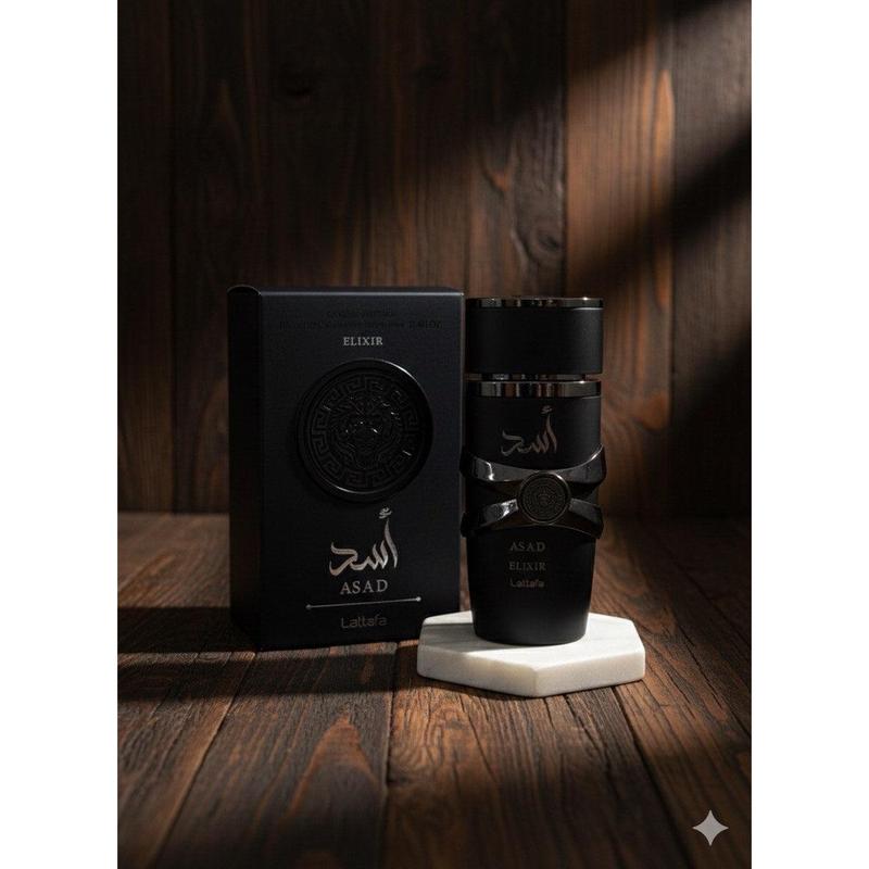 Asad Elixir Lattafa 3.4 Oz 100ml