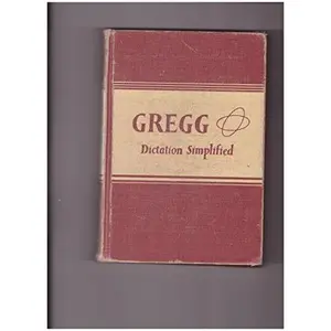 USED Book - Gregg Dictation Simplified Second Edition by Zoubeck Strony Leslie (Hardcover)