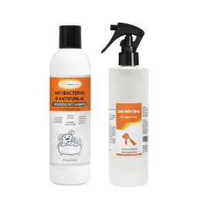 Lime Sulfur Pet Shampoo and Spray (8 oz each)