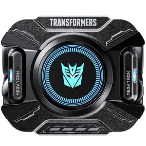 Transformers TF-T93 New 2026 Open-Ear Bluetooth 6.0 Earbuds 12mm Bass Secure Fit for Sports Lightweight Fast All-Day Comfort Charging Stable Connection Compatible with iPhone Android PC Laptops Tech-Themed Gifts Game Mode Low-Latency Audio,Selling Fast fa