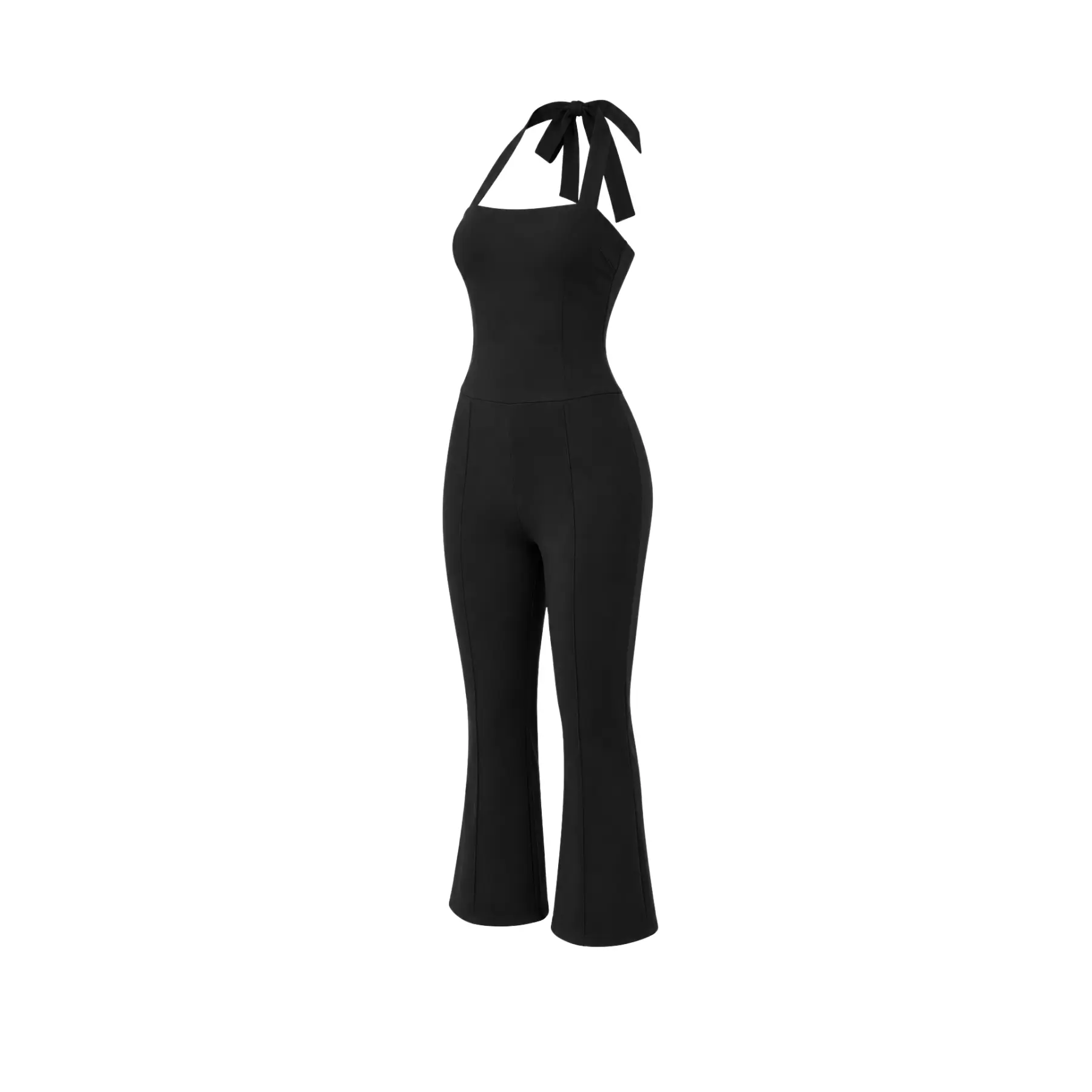 Halter Capri Jumpsuit