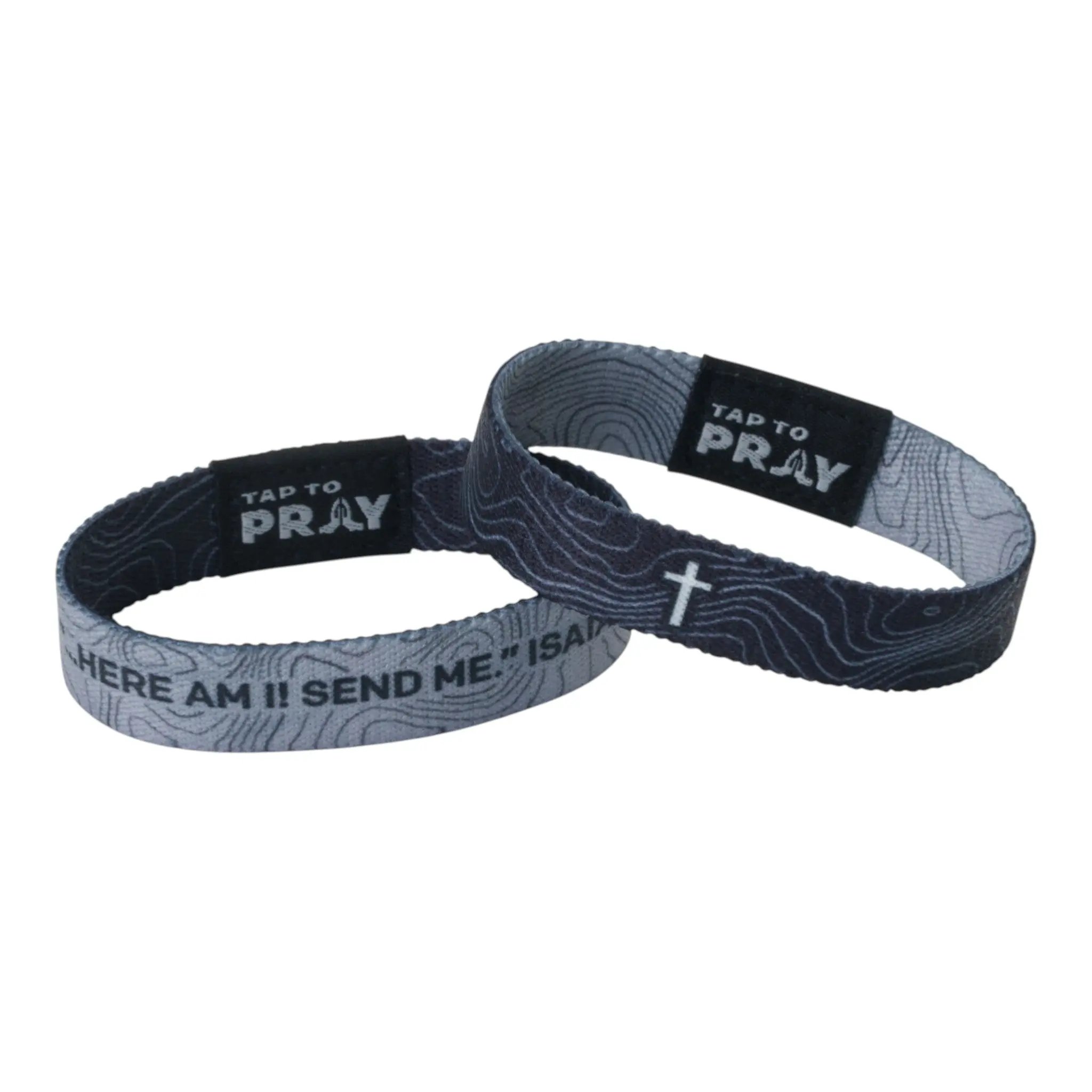 Tap To Pray® Wristband – Valor Topography Tap To Pray® Wristband – Valor Topography