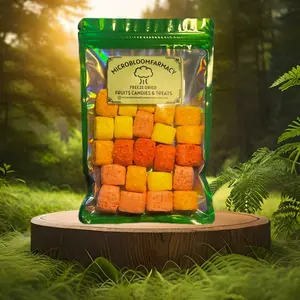 Freeze dried starburst sweet candy snack