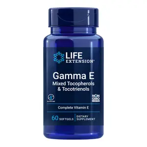 Life Extension Gamma E Mixed Tocopherols & Tocotrienols 60 Softgels