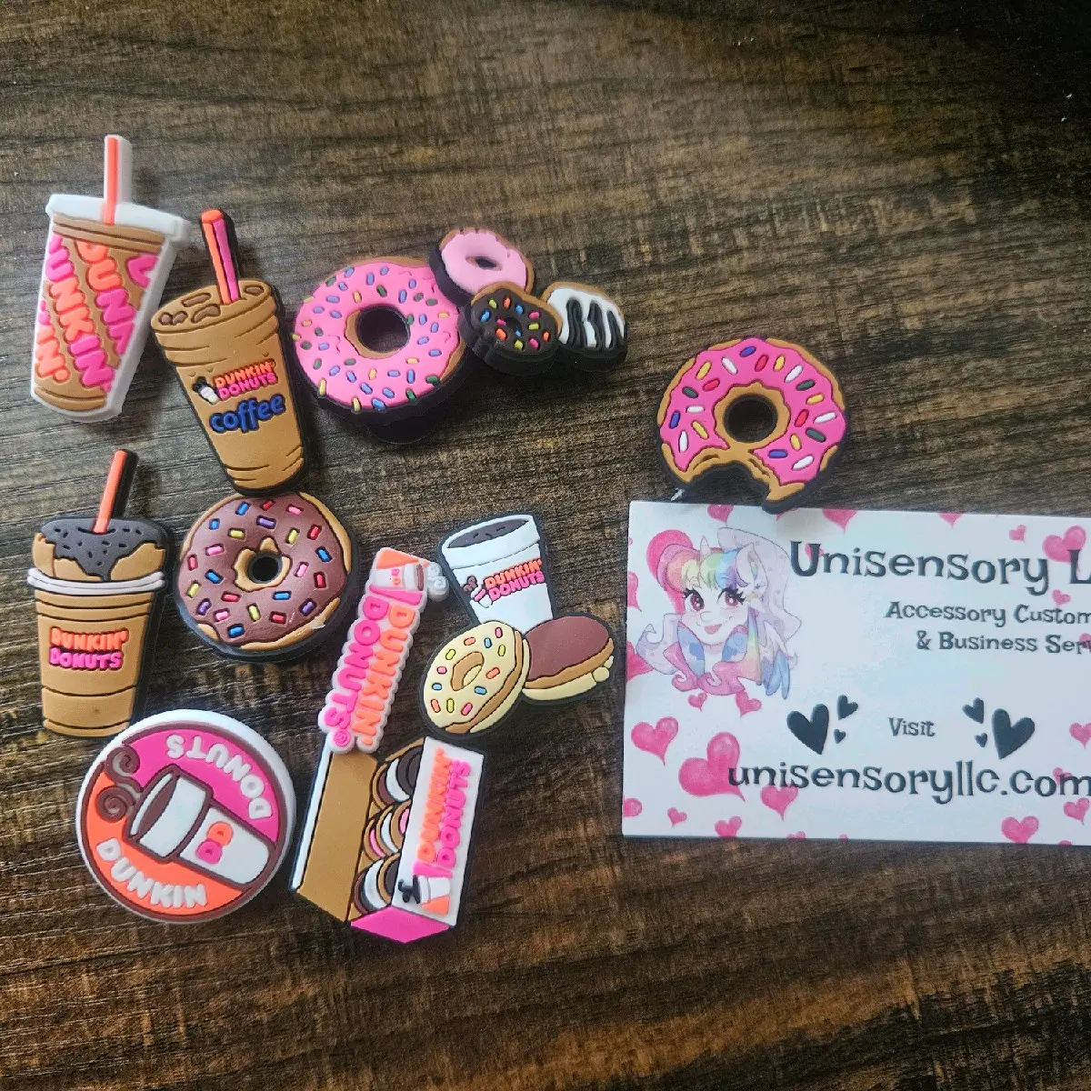 Coffee Shoe Charms