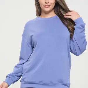 Yelete Modal Scuba Oversized Crew with Pockets