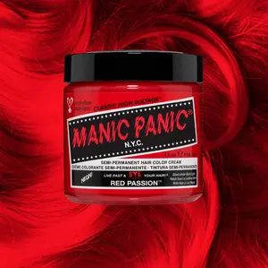 Red Passion™ - Classic High Voltage® Maraschino Cherry Red Semi-Permanent Hair Dye