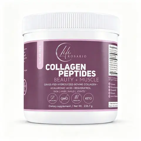 LILI ROSARIO COLLAGEN PEPTIDES | BEAUTY + MUSCLE | 226.7 G
