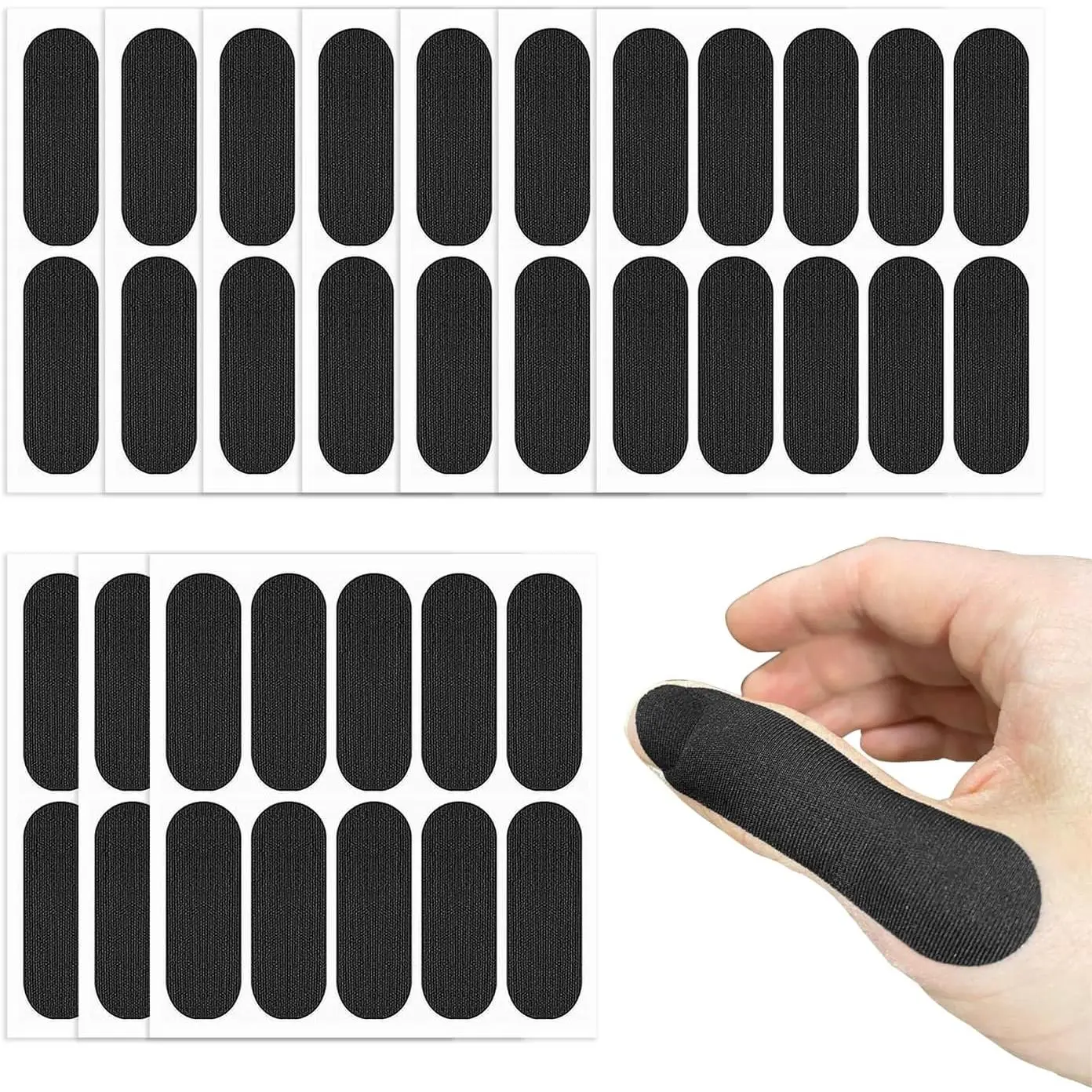 100 PCS Bowling Thumb Tape - Bowling Finger Tape - Thumb Tape Protector for Bowling(Multiple Colors, 1 x 2.8 Inches, Breathable)