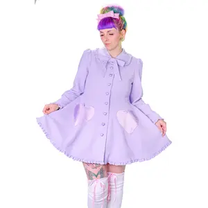 Wonderland Bunny Coat - Lavender
