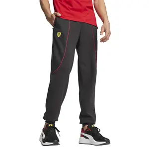 PUMA Mens Scuderia Ferrari Race Sweatpants Casual - Black