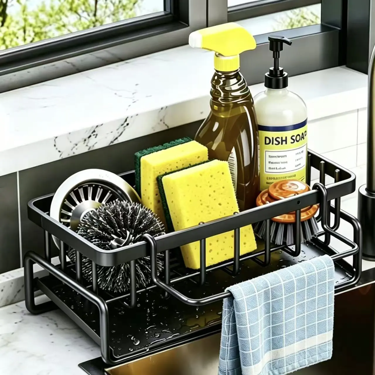Kitchen accessories Drying Rack Multifunctional Storage Rack for Home, Storage Organizer, Household Essentials, Fall Decor, Kitchen Gadgets