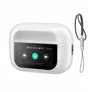 Wireless Earphone, In-ear Design Noise Cancelling Headphone with Touch Screen, Stereo Sound Bluetooth-compatible Earbuds for Gaming, Sports, Outdoor Travel, Wireless Earbuds