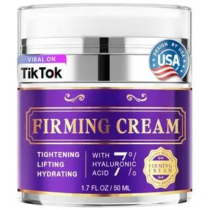 Firming Neck Cream  Retinol Collagen Hyaluronic Acid Moisturizer Tighten & Hydrate 1.7 Fl Oz