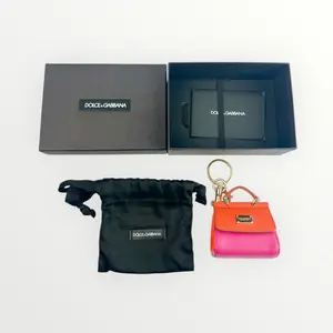 Pre-owned DOLCE & GABBANA LEATHER Small Leather Goods DOLCE AND GABBANA SMALL TOTE BAG CHARM