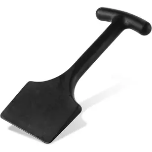 Wide Carpet Tucking and Stair Tool for Rug Installation, Hand Held Plastic Bolster Chisel Welding Stretcher Installation Tool (Black)