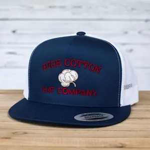 Cotton Top Flat Bill