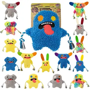 Fuggler 8-Inch Rope Dog Toy | One Random Color and Character