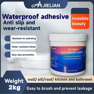 2000g transparent waterproofing adhesive Roofing waterproofing materials for external walls Waterproofing materials for bathroom Bathroom Waterproofing coatings Water leakage materials magic  sealant
