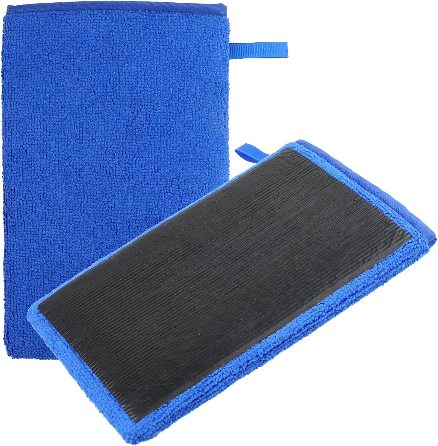 Clay Mitt - Auto Detailing Microfiber Clay Bar, Medium Grade, Blue