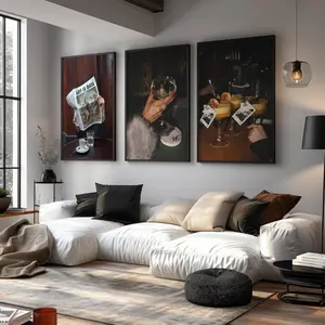 3 Count/Set Luxury Fashion Poster Set of 3 Luxury Fashion Prints, Designer Wall Art, Hypebeast Decor