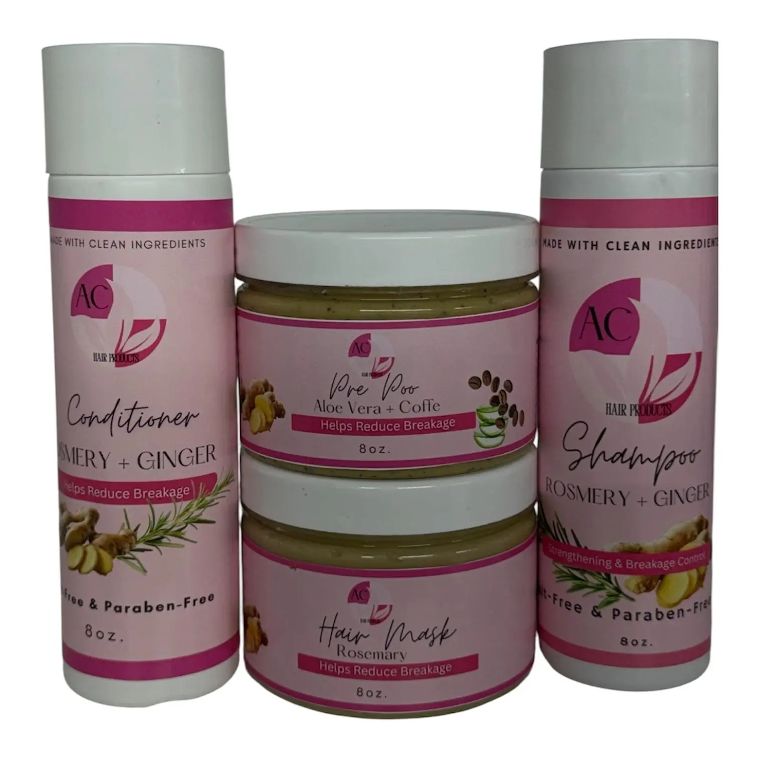 AC Hair- 4-step nourishing kit