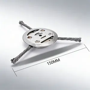 6-Inch Steel Wire Weed Brush Trimmer Head – Ideal for Removing Moss, Grass, and Rust from Pavement, Stone Joints, and Driveways