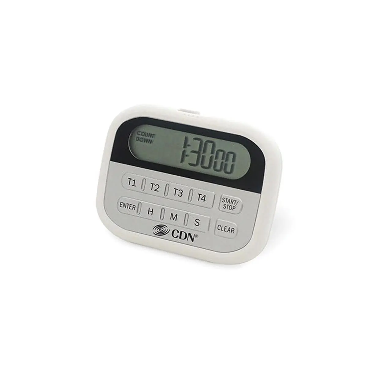 CDN 4-Event Kitchen Timer & Clock, Essential Kitchen Utensil for Cooking Tasks, Utensils
