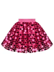 Sunny Fashion Girls Skirt Purple Mermaid Sparkly Sequin Tutu Party Ballet Dance