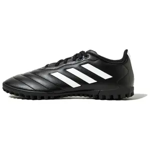 Adidas Goleto 8 Comfortable Simple TF Rubber Studs Football Shoes Unisex Black Trending Shoes, House White Official Shoes to Get / Maison Mihara