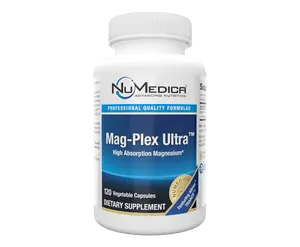 MagPlex Ultra is a premium magnesium supplement designed to provide your body with the highest quality and most absorbable forms of magnesium. It features magnesium lysinate glycinate chelate and patented di-magnesium malate from Balchem Corporation.