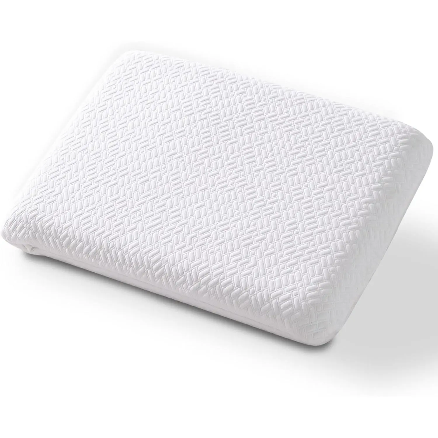 Ultra Thin, Flat Pillow for Sleeping 2.75 Inch Height, Thin Memory Foam Pillow for  Sleeper, Slim Bed Pillow for Side and  Sleepers, Standard Size
