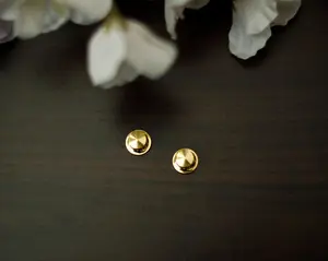 Set of 2 Gold Locking Enamel Pin Backs