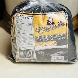 Mi Morenita - Mole Negro Tradicional 500 gr (1.10 Lb) - Authentic Oaxacan Mole Paste | Imported from Mexico