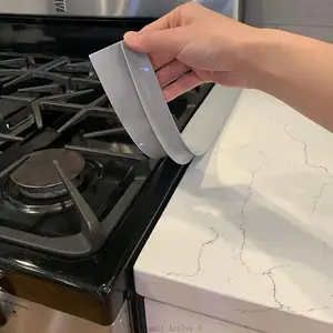 Silicone Gap-Seal, Easy-Clean & Oil-Resistant Countertop & Stove Gap-Cover, Waterproof & Heatproof Gap-Seal for KitchenABSummit Active