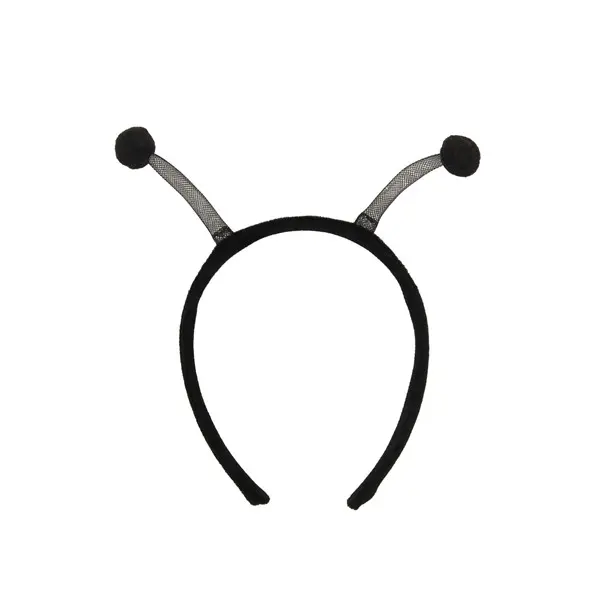 Black Insect Antennae Headband