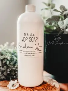 Highly Scented Mop Soap (Concentrated Formula) 32oz/900g Household Cleaning