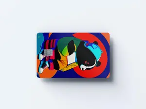 Credit/Debit Card Cover/Skin - Cool Panda