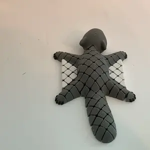 3d printed flexi toy squirrel