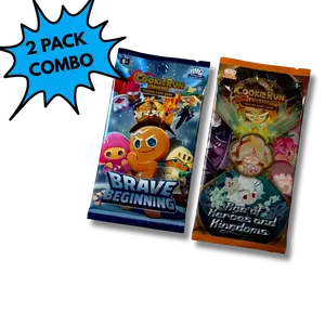 2-Pack Combo! CookieRun Set 1 + Set 2 Boosters